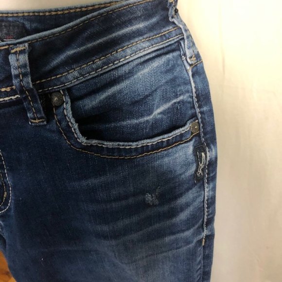 Silver Jeans Avery Ankle Skinny W29/L27 - Picture 4 of 10